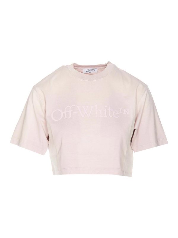 Off-White T-Shirt - Violet