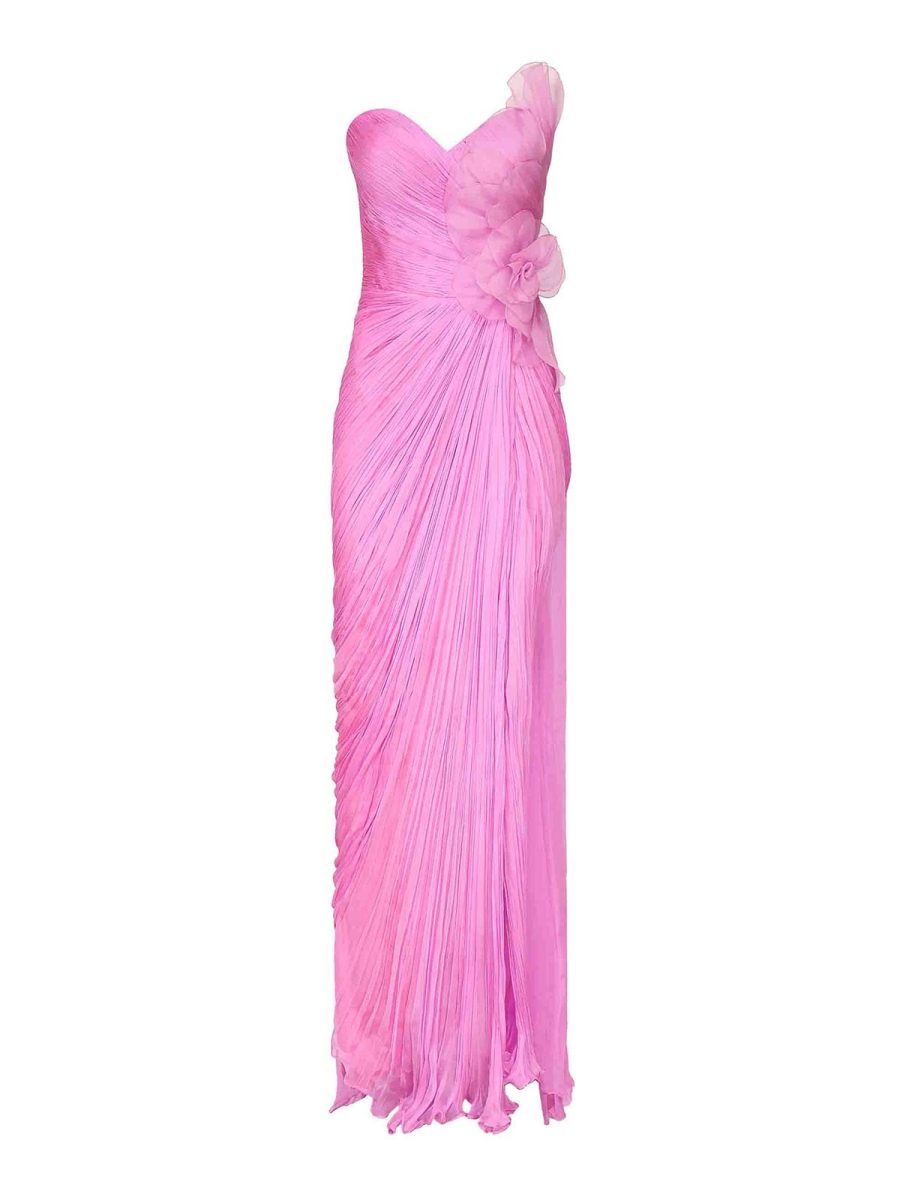 Iris Serban Robe Au Genou - Rose