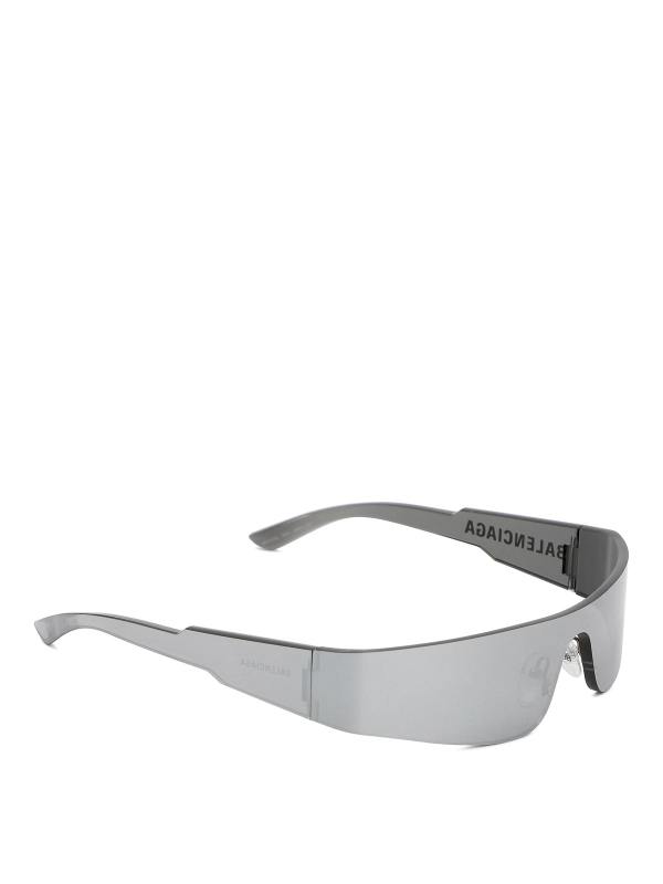 Balenciaga Lunettes De Soleil - Argent