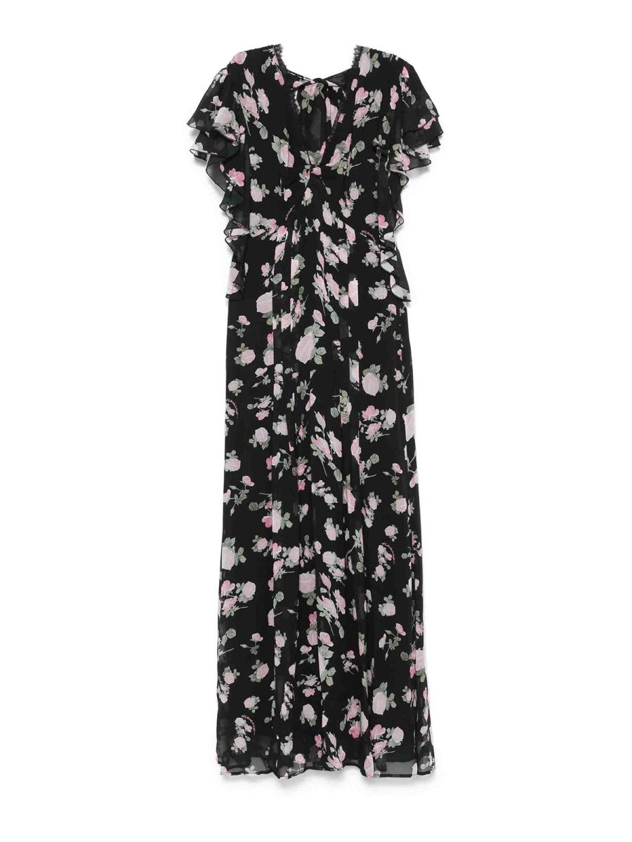 Ermanno Firenze Robe Au Genou - Noir
