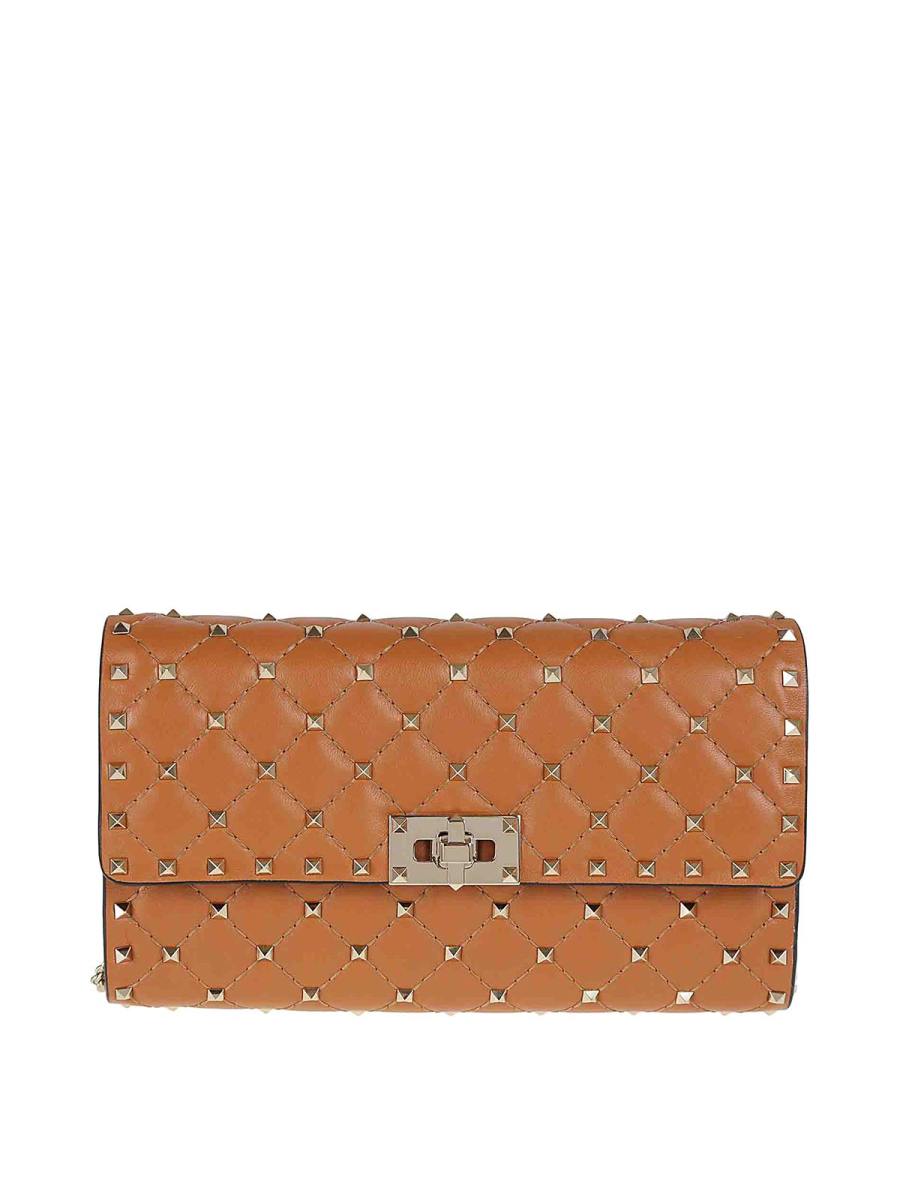Valentino Garavani Sac Bandoulière - Or Blanc