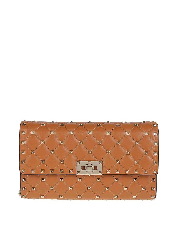 Valentino Garavani Sac Bandoulière - Or Blanc