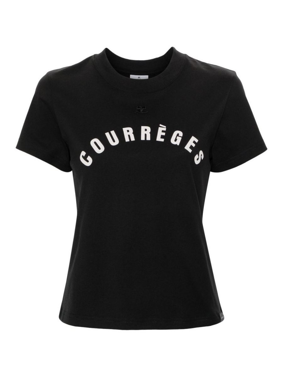 Courreges T-Shirt - Noir