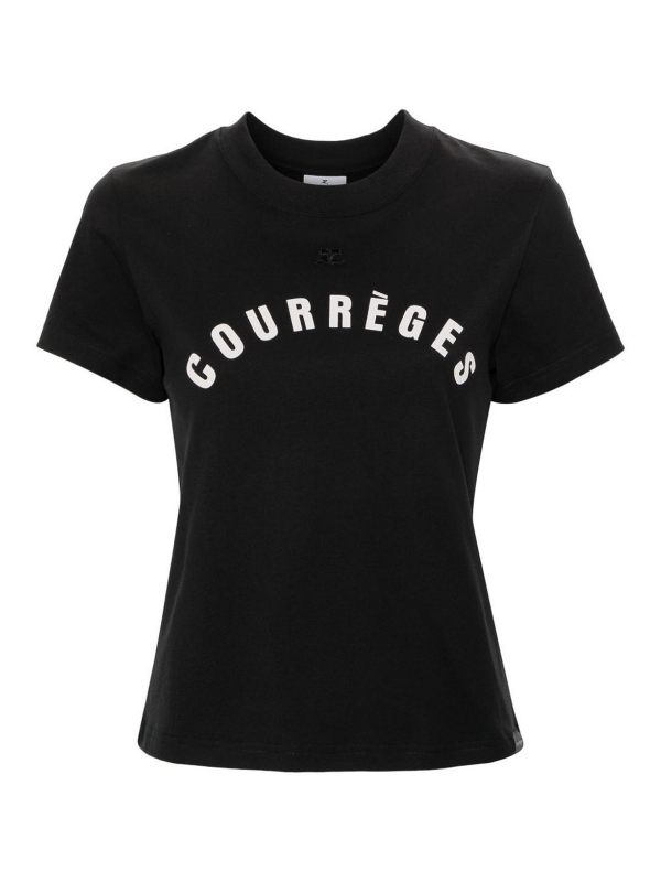 Courreges T-Shirt - Noir