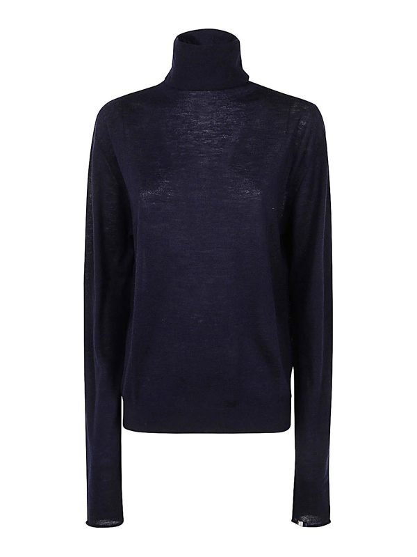 Extreme Cashmere Pull Col Rond - Bleu