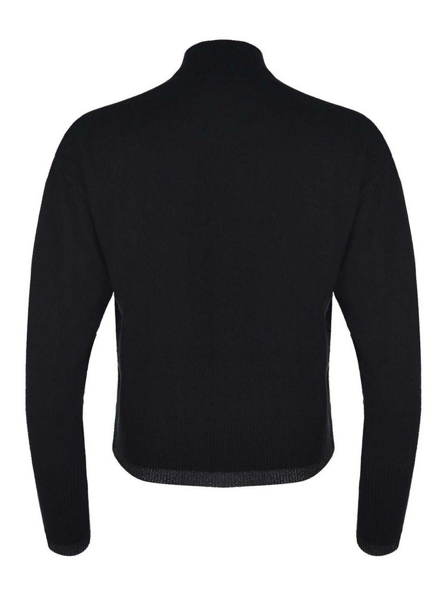 Pinko Pull Col Rond - Noir