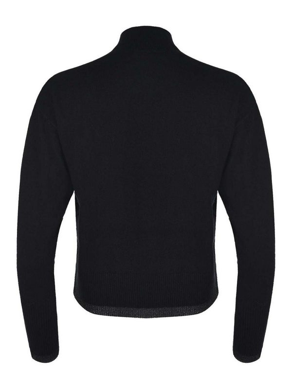 Pinko Pull Col Rond - Noir