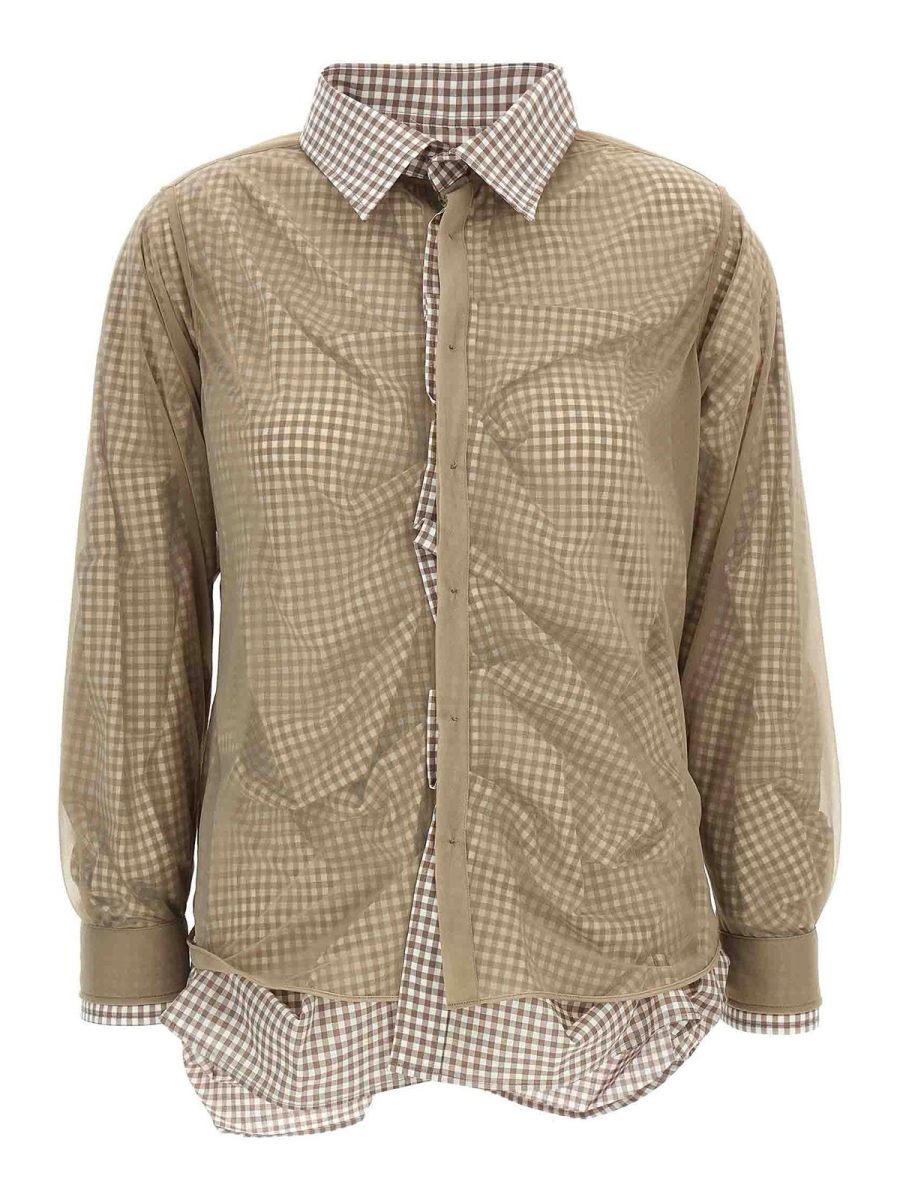 Maison Margiela Chemise - Marron