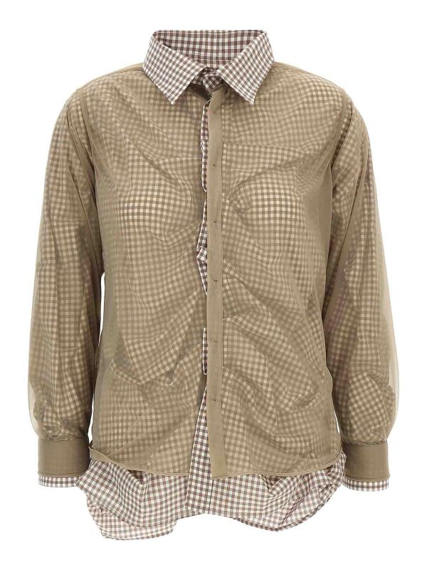 Maison Margiela Chemise - Marron