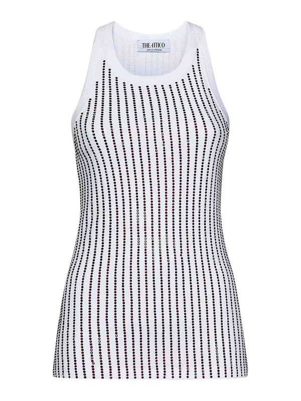 The Attico Top - Blanc