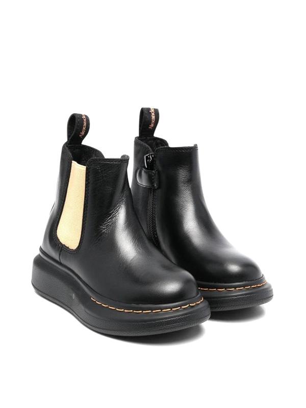Alexander Mcqueen Bottes - Noir