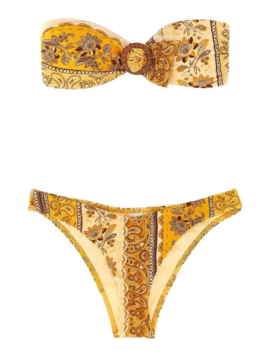 Zimmermann Maillot De Bain - Jaune