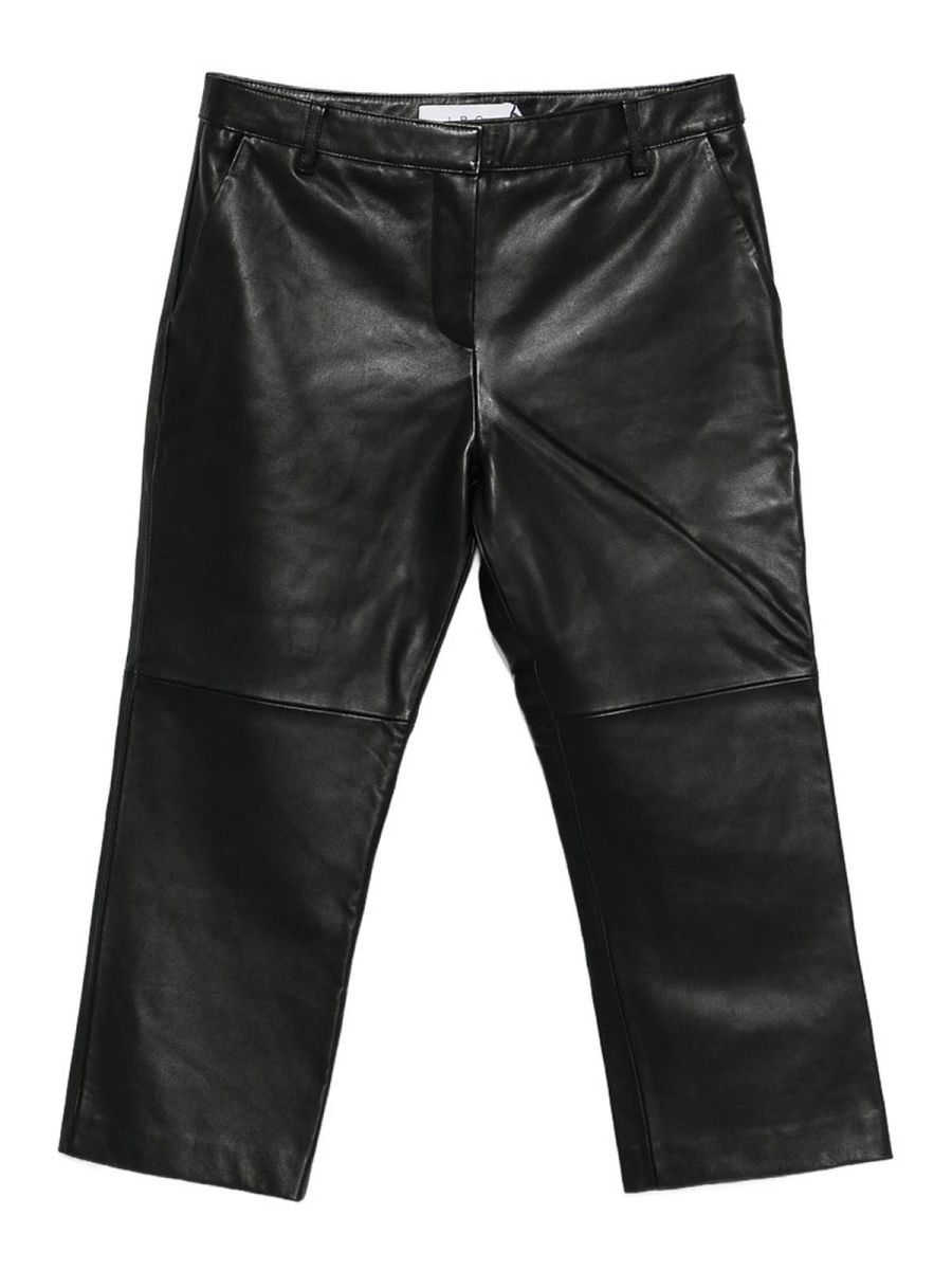 Iro Pantalons En Cuir - Noir