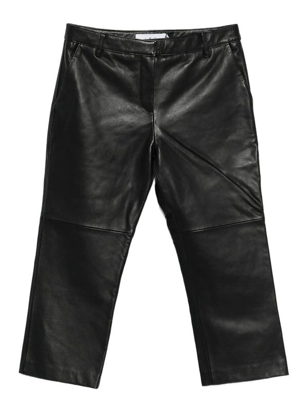 Iro Pantalons En Cuir - Noir