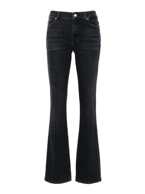 7 For All Mankind Jean Bootcut - Noir