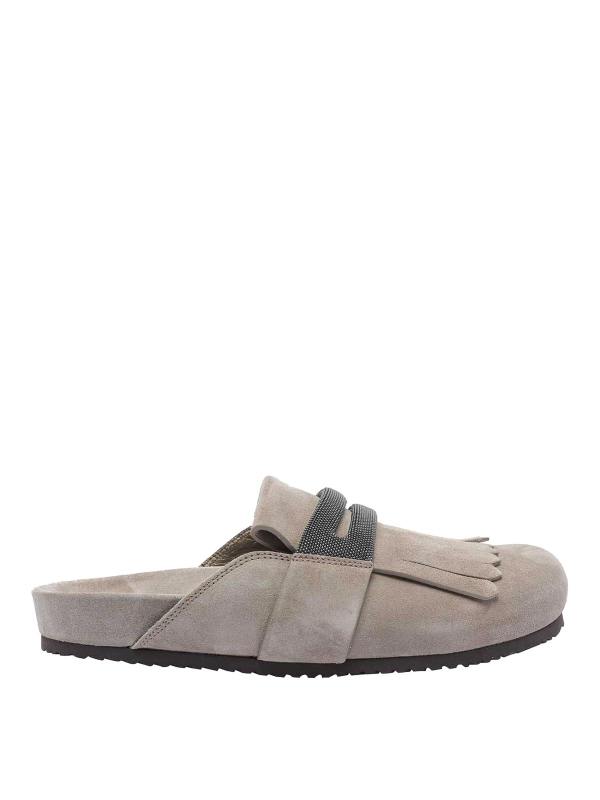 Brunello Cucinelli Mules - Gris