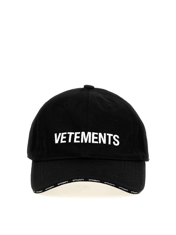 Vetements Chapeau - Noir