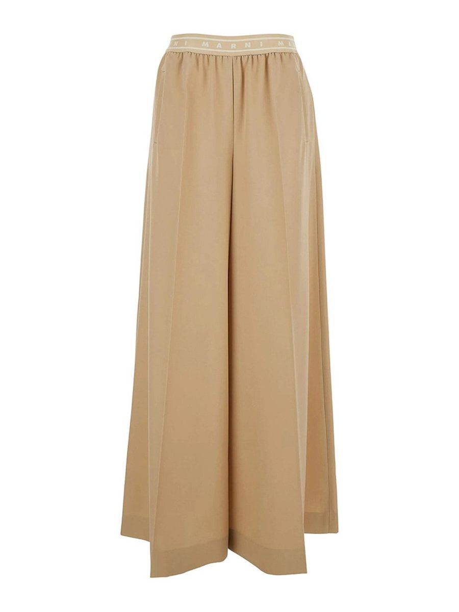 Marni Pantalons Décontractés - Beige