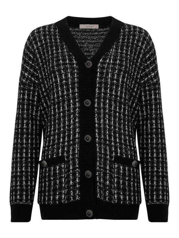 D. Exterior Cardigan - Noir