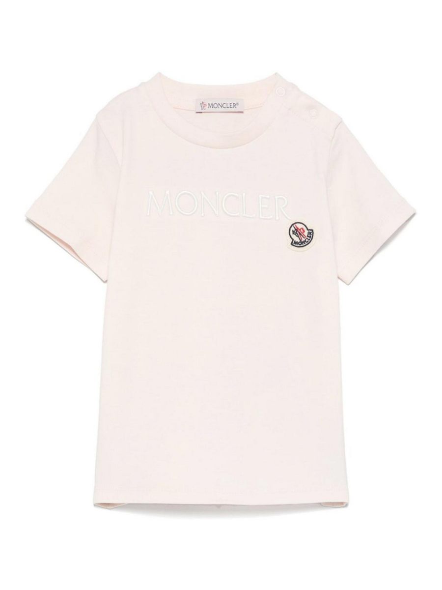 Moncler Jr T-Shirt - Couleur Chair