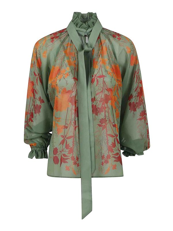 La DoubleJ Blouse - Vert
