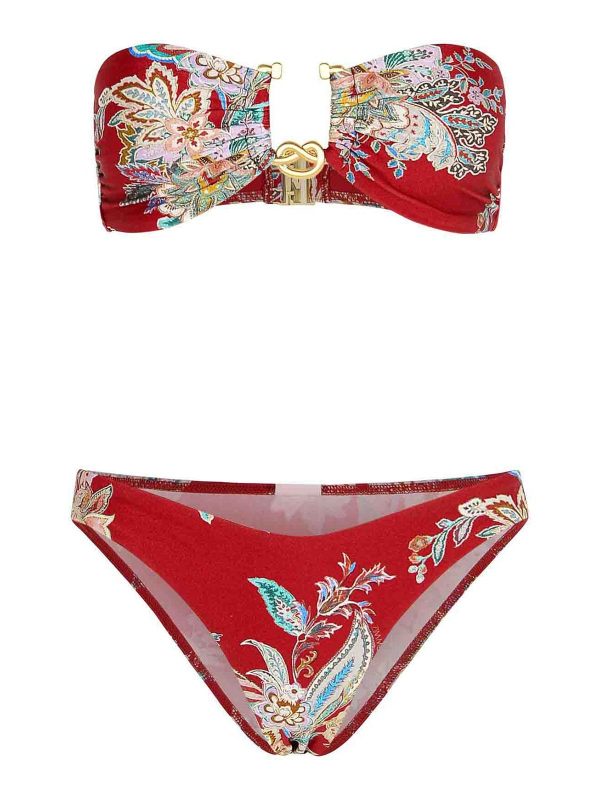 Zimmermann Maillot De Bain - Rouge