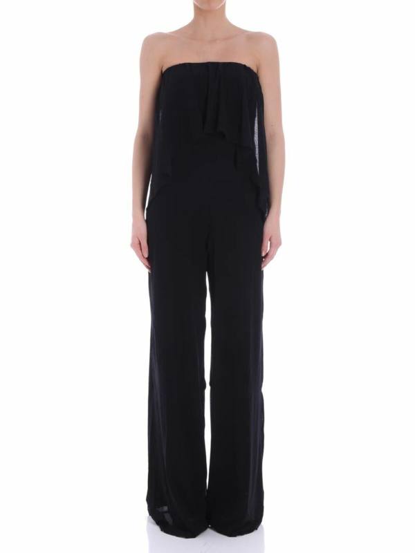 Fuzzi Robe Au Genou - Noir