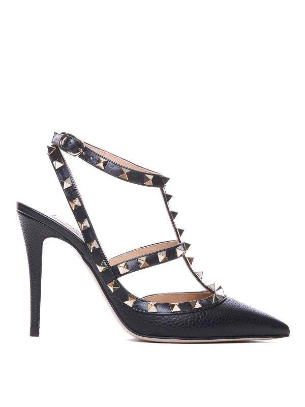 Valentino Chaussures À Talon - Noir