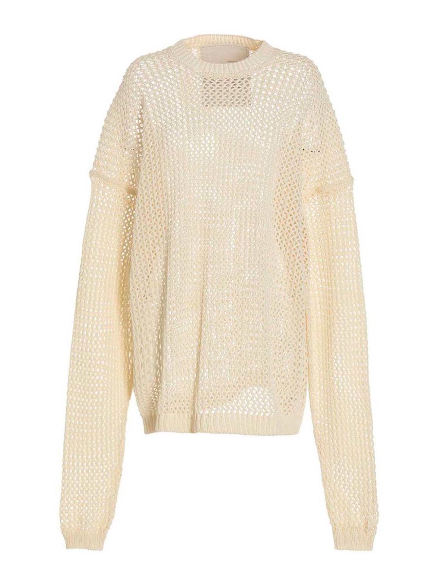 Ramael Pull Col Rond - Blanc