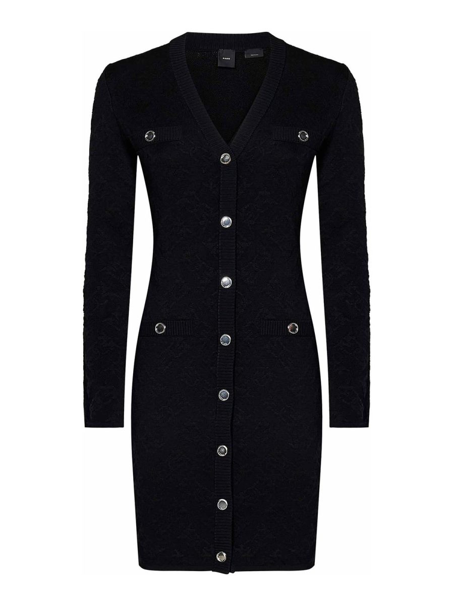 Pinko Robe Courte - Noir