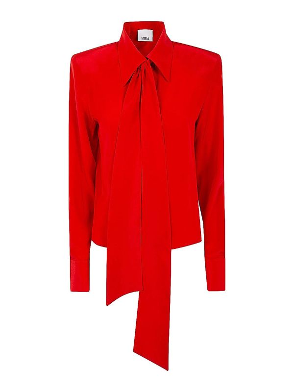 Erika Cavallini Chemise - Rouge