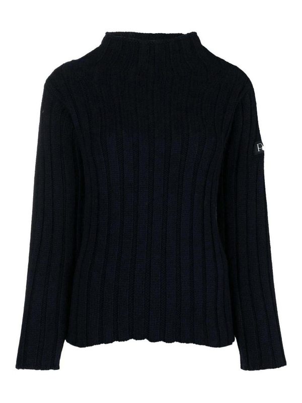 Patou Pull Col Rond - Bleu Foncé