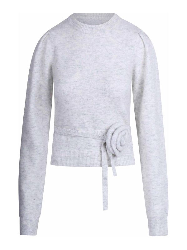 Rotate Birger Christensen Jupe Midi - Blanc