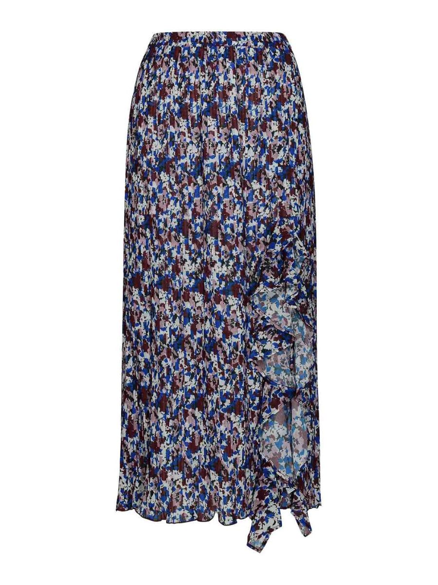 Ganni Jupe Midi - Multicolore