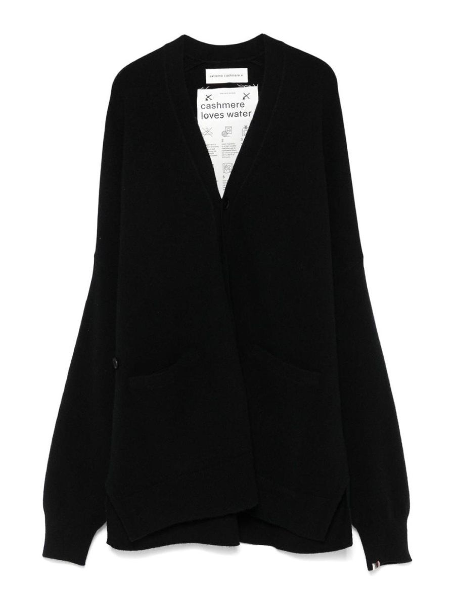 Extreme Cashmere Cardigan - Noir