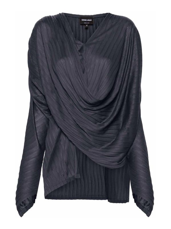 Giorgio Armani Top - Gris