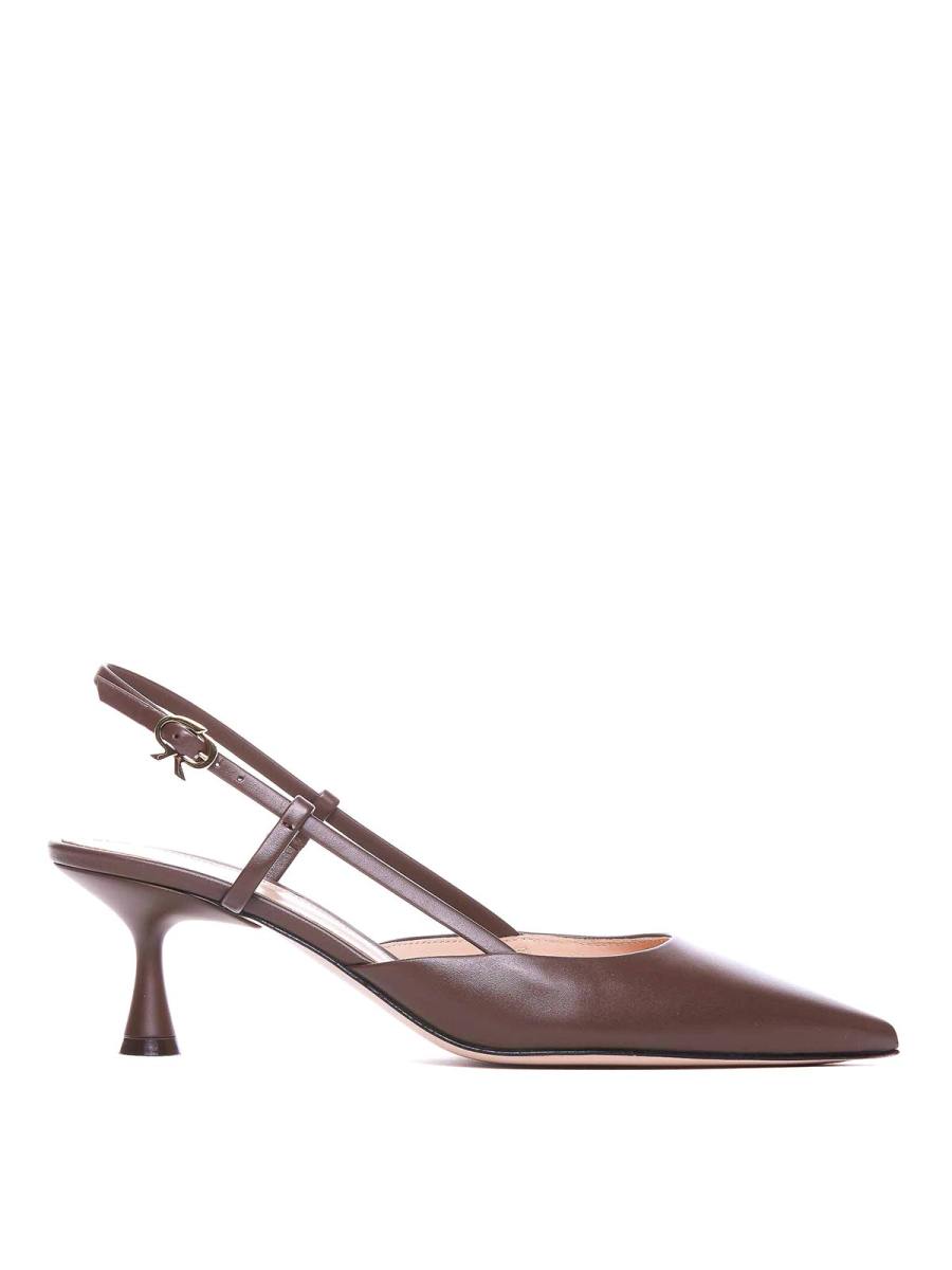 Gianvito Rossi Chaussures À Talon - Marron