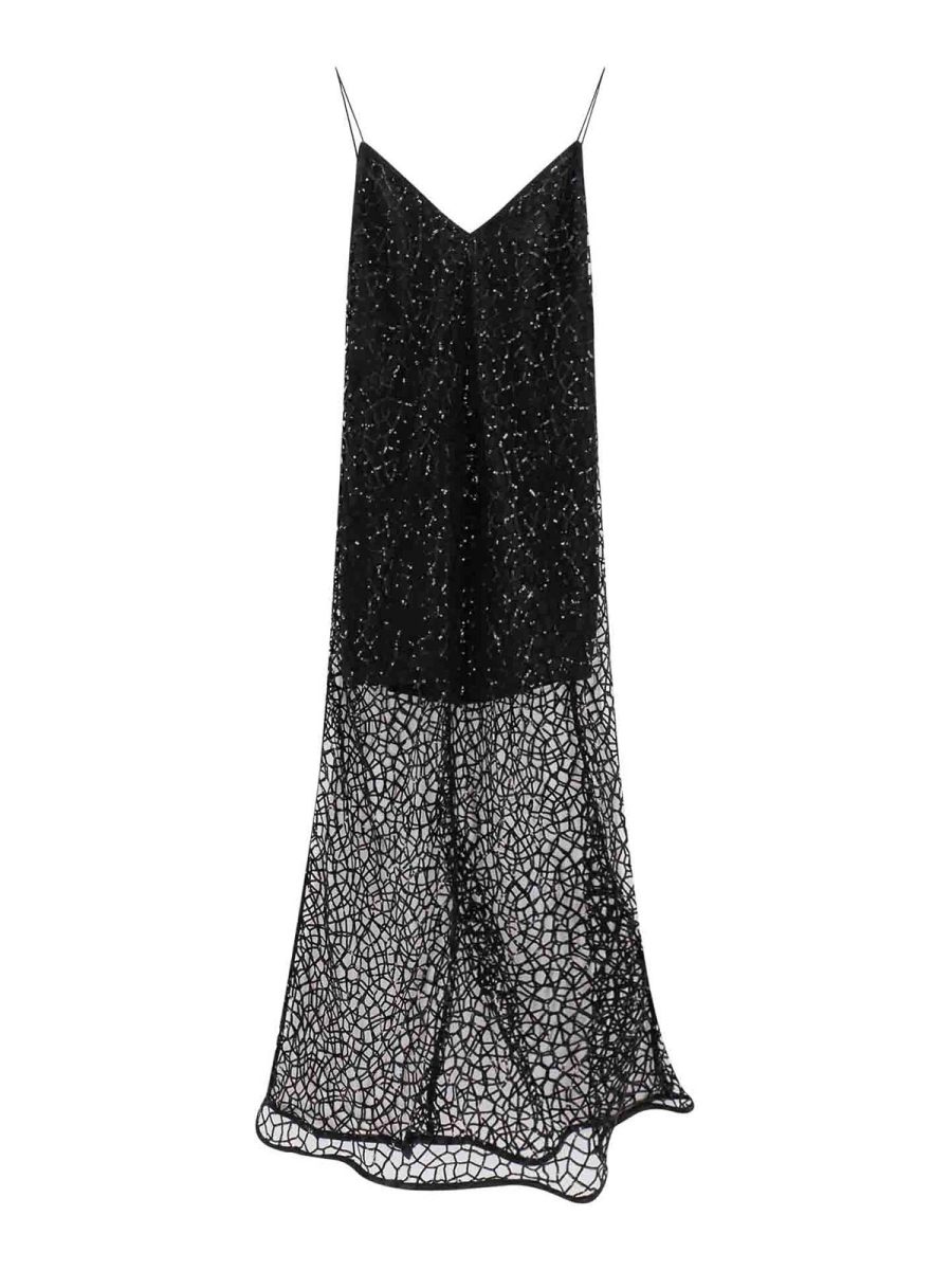 The Nina Studio Maxi Robe - Noir