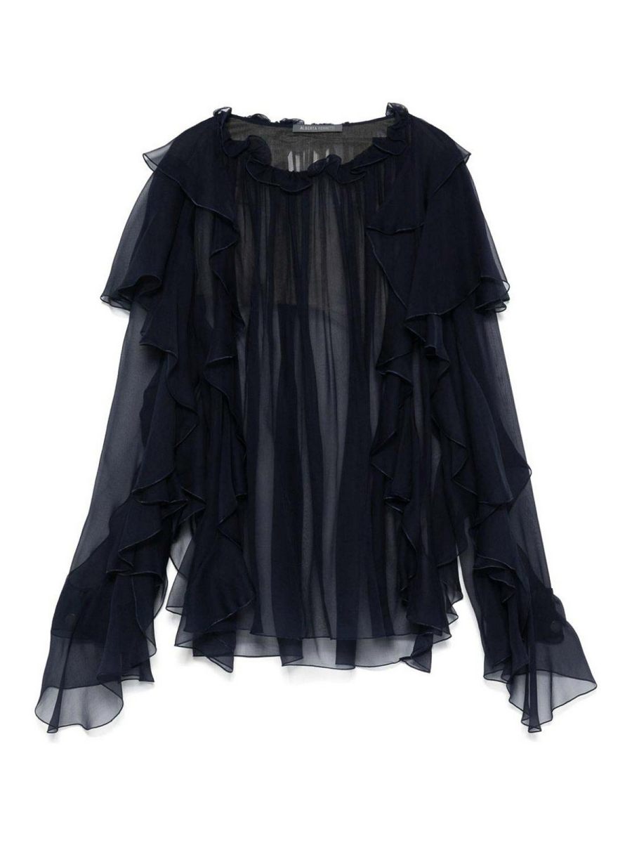 Alberta Ferretti Blouse - Bleu