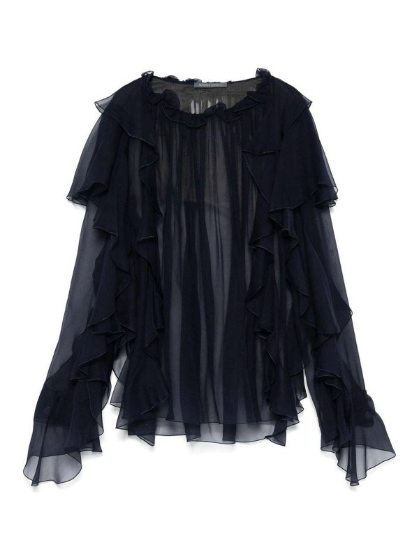 Alberta Ferretti Blouse - Bleu