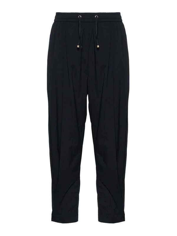 Herno Pantalons Décontractés - Noir