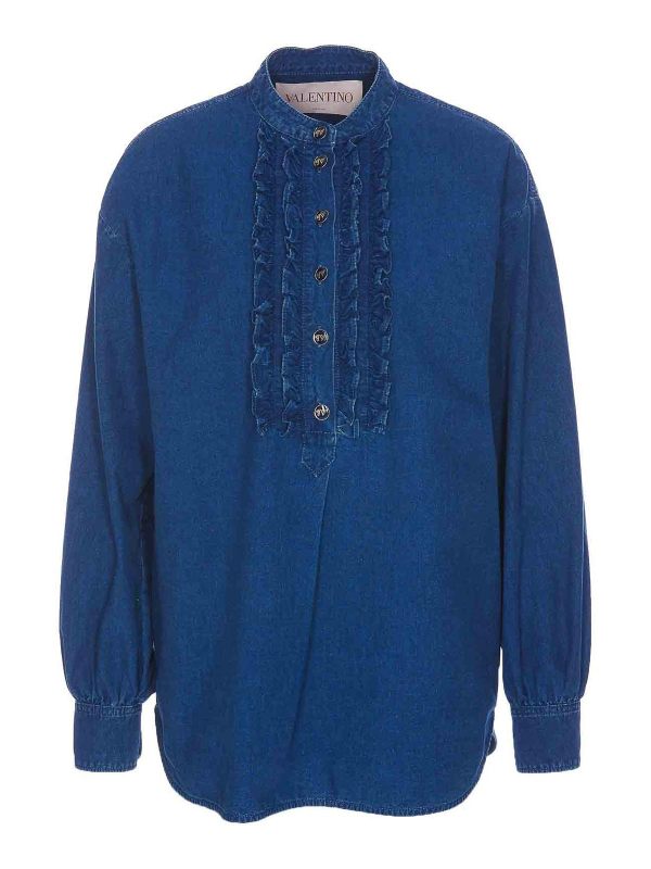 Valentino Garavani Chemise - Bleu