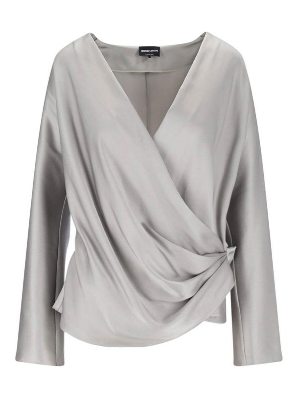 Giorgio Armani Chemise - Gris