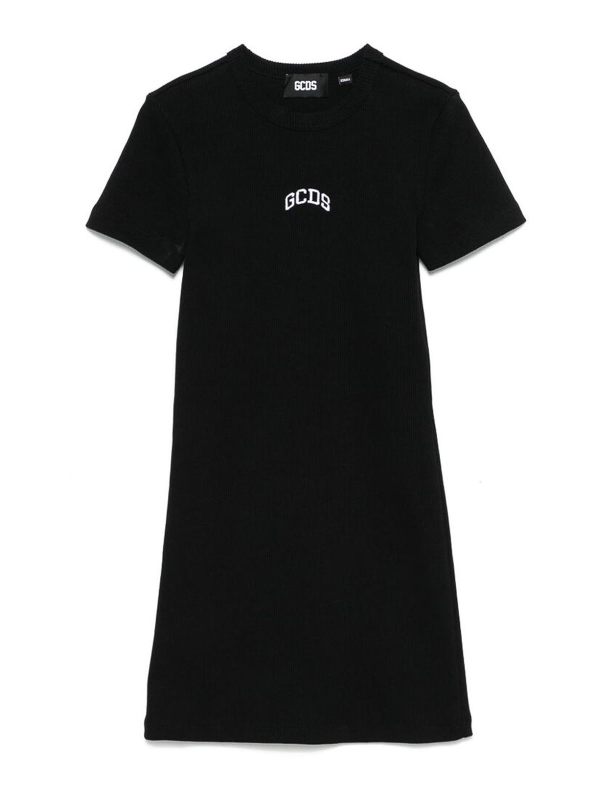 Gcds Robe Courte - Noir