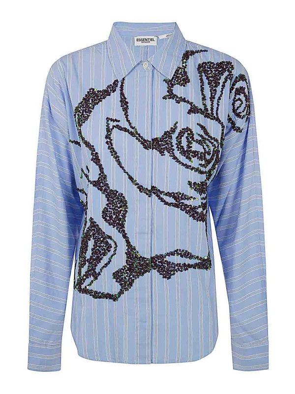 Essentiel Antwerp Chemise - Bleu
