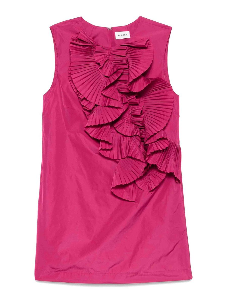 P. A.R. O.S. H. Robe Courte - Fuchsia