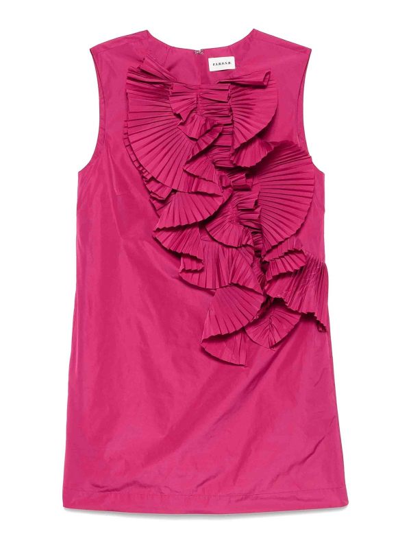 P. A.R. O.S. H. Robe Courte - Fuchsia