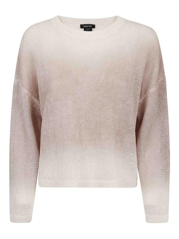 Avant Toi Pull Col Rond - Beige