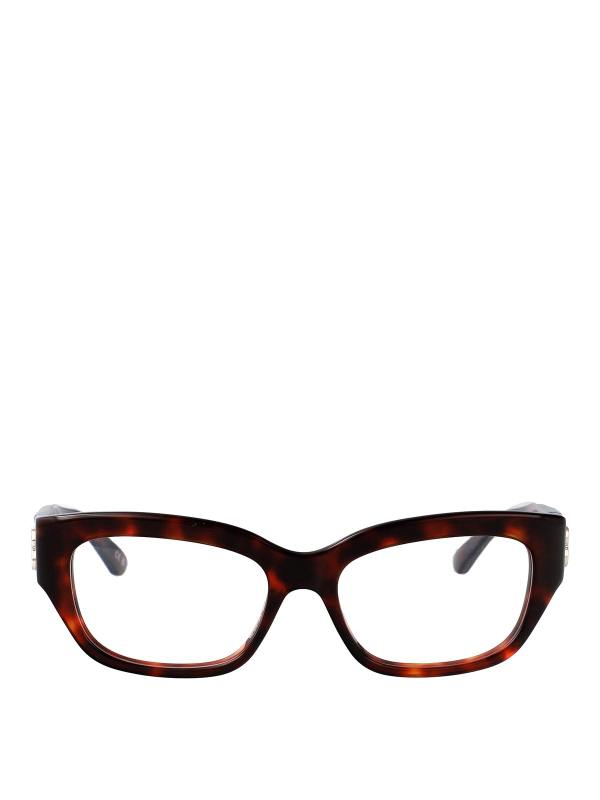 Balenciaga Lunettes De Soleil - Marron
