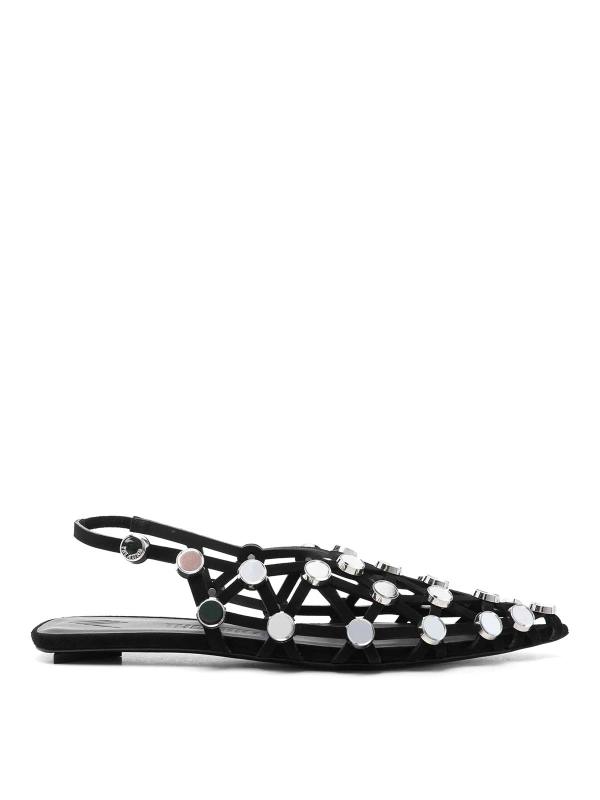 The Attico Ballerines - Noir